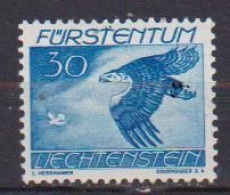 LIECHTENSTEIN 1939  POSTA AEREA  UCCELLI DIVERSI  UNIF. 20    MNH XF - Luchtpostzegels