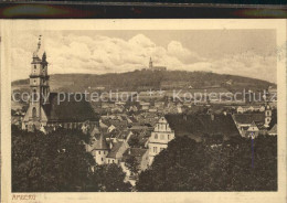 42305460 Amberg Oberpfalz Stadtbild Mit Basilika St Martin Mariahilfberg Kirche  - Amberg