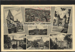 42305436 Amberg Oberpfalz Jesuitenfahrt Total Nabburger Tor Stadtmauer Marktplat - Amberg