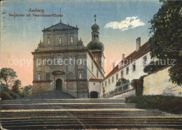 42304421 Amberg Oberpfalz Bergkirche Mit Franziskaner Kloster Amberg - Amberg