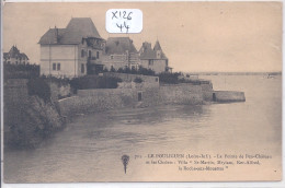 LE POULIGUEN-  LA POINTE DE PEN-CHATEAU ET LES CHALETS- VILLAS ST-MARTIN- MYRIAM- KER-ALFRED ET LA ROCHE-AUX-MOUETTES - Le Pouliguen