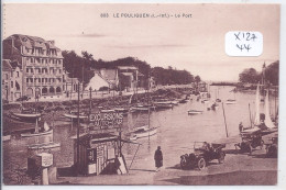 LE POULIGUEN- LE PORT- LE BUREAU DES EXCURSIONS EN AUTO-CAR - Le Pouliguen