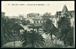 A65  ALGERIE CPA  SIDI BEL ABBES - BOULEVARD DE LA REPUBLIQUE - Collections & Lots