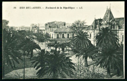 A65  ALGERIE CPA  SIDI BEL ABBES - BOULEVARD DE LA REPUBLIQUE - Sammlungen & Sammellose