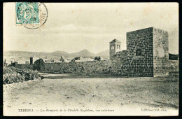 A65  ALGERIE CPA  TEBESSA - LES REMPARTS DE LA CITADELLE BYZANTINE - Verzamelingen & Kavels