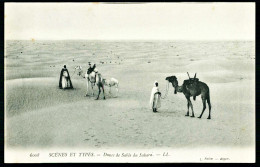 A65  ALGERIE CPA  SCENES ET TYPES - DUNES DE SABLE DU SAHARA - Collezioni E Lotti