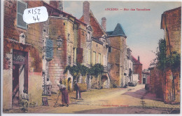 ANCENIS- RUE DES TONNELIERS- BELLE CARTE COLORISEE - Ancenis