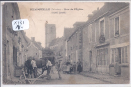 DEMOUVILLE- RUE DE L EGLISE- LE MARECHAL-FERRANT EN ACTION - Otros & Sin Clasificación