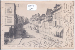 GISORS- GRANDE-RUE DU BOURG- MAGASIN AU PONT DE L HORLOGE- HORLOGERIE - Gisors