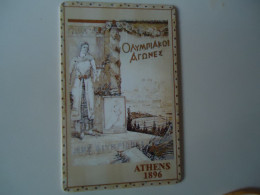 GREECE  MINT CARDS   OLYMPIC GAMES ATHENS  1896 - Griechenland