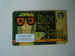 UNITED STATES CARDS CAFE  STARBUCKS - Autres & Non Classés