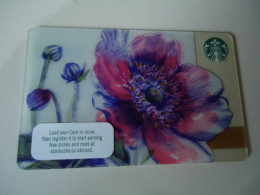 UNITED KINGDOM CARDS CAFE  STARBUCKS FLOWERS - Otros & Sin Clasificación