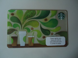 THAILAND STARBUCKS CARDS  CAFE  STARBUCKS - Thaïlande