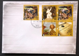 Finland 2022 Europa CEPT Myths & Legends Kalevala Peterspost FDC Of Perforated Set - 2022