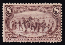 Estados Unidos, 1898  Y&T. 133.  (*), 8 C. Marrón-lila - Unused Stamps