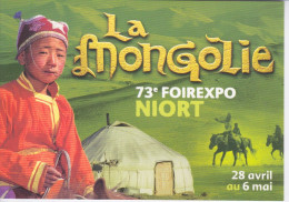 MONGOLIE - THEME DE LA FOIRE EXPO A NIORT - Mongolei