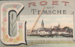 Temse,  Temsche - Tamise : Groet Uit Temsche ; 2 Scans - Temse