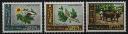 Afghanistan 1966 - Mi-Nr. 963-965 ** - MNH - Landwirtschaft - Afghanistan