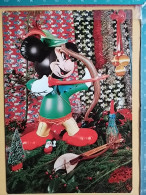 KOV 497-8 - Disney, Mickey Mouse, Souris, TIR À L'ARC, ARCHERY - Disneyland