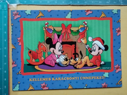 KOV 497-8 - Disney, Mickey Mouse, Souris, Bonne Annee, New Year - Disneyland