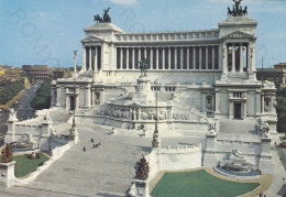 CARTOLINA  ROMA,LAZIO-ALTARE DELLA PATRIA-STORIA,MEMORIA,CULTURA,RELIGIONE,IMPERO ROMANO,BELLA ITALIA,NON VIAGGIATA - Altare Della Patria