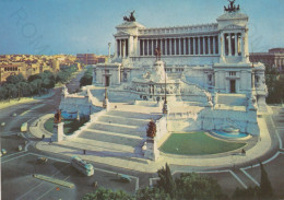 CARTOLINA  ROMA,LAZIO-ALTARE DELLA PATRIA-STORIA,MEMORIA,CULTURA,RELIGIONE,IMPERO ROMANO,BELLA ITALIA,NON VIAGGIATA - Altare Della Patria