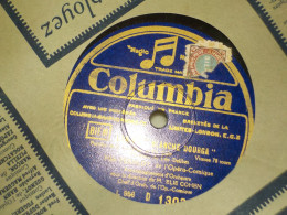 DISQUE 78 TOURS OPERA COMIQUE AVEC MLLE FERALDY - 78 Rpm - Gramophone Records