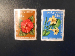 POLYNESIE YT 119/120 FLEURS** - Ungebraucht