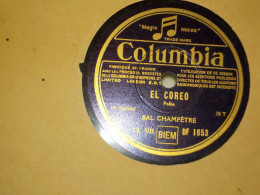 DISQUE VYNIL 78 TOURS POLKA  BAL CHAMPETRE - 78 Rpm - Gramophone Records