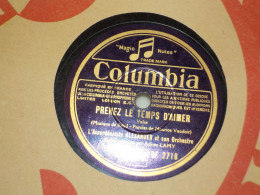 DISQUE VYNIL 78 TOURS VALSE ACCORDEON MAURICE ALEXANDER 1945 - 78 T - Disques Pour Gramophone