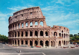 CARTOLINA  ROMA,LAZIO-COLOSSEO-STORIA,MEMORIA,CULTURA,RELIGIONE,IMPERO ROMANO,CRISTIANESIMO,BELLA ITALIA,NON VIAGGIATA - Colisée