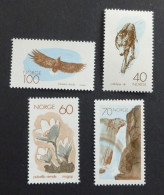 Norge 1970    Michel 602 -05 Vögel    MNH ** Postfrisch       #6280 - Ongebruikt