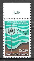 Nations Unies Genève 1970 N° 4 YVERT NEUF ** - Unused Stamps