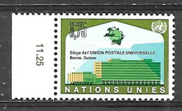 Nations Unies Genève 1971 N° 18 YVERT NEUF ** - Unused Stamps