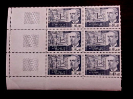 France 1970 Bloc De 6 Timbres N** YT N° 1627 Maurice De Broglie - Feuilles Complètes