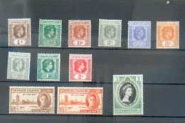 A 9 - Leeward Isld - YT 89-90/92 à 95 /102-103/ 106-107-109/118 * - Levant Britannique