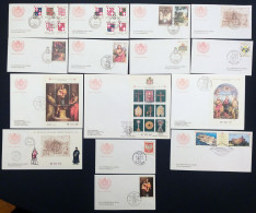 SMOM 1991 FDC Annata Completa  / Complete Year Set O/Used VF - Sovrano Militare Ordine Di Malta