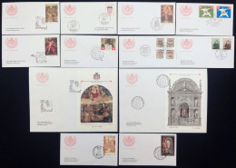 SMOM 1995 FDC Annata Completa  / Complete Year Set O/Used VF - Sovrano Militare Ordine Di Malta