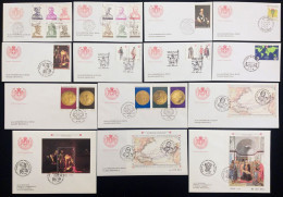 SMOM 1992 FDC Annata Completa  / Complete Year Set O/Used VF - Sovrano Militare Ordine Di Malta