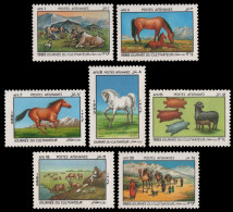 Afghanistan 1985 - Mi-Nr. 1384-1390 ** - MNH - Bauernhoftiere / Farm Animals - Afghanistan