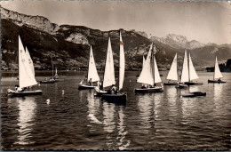 N°120720 -cpsm Annecy -voiliers Sur Le Lac- - Sailing