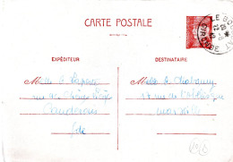 FRANCE / ENTIER POSTAL / CARTE POSTALE  N° 515-CP1 - Postales Tipos Y (antes De 1995)