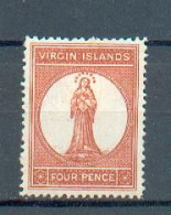 A 43 - Iles Vierges - YT 17 *  Fil CA - British Virgin Islands