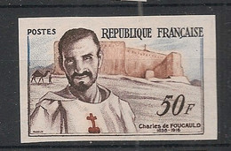 FRANCE - 1959 - N°YT. 1191a - Charles De Foucauld - Non Dentelé / Imperf. - Neuf Luxe ** / MNH / Postfrisch - 1951-1960