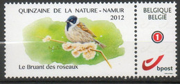 Duostamp / Mystamp : Buzin - Le Bruant Des Roseaux - Quinzaine De La Nature - Namur 2012 - Andere & Zonder Classificatie