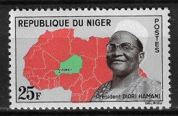 Niger 1962 MiNr. 29 President Hamani Diori 1v  MNH ** 0.70 € - Niger (1960-...)