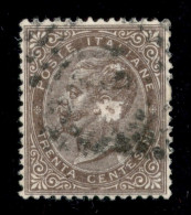 Regno - Vittorio Emanuele II - 1866 - 30 Cent Torino (T19) - Bella Falla Di Stampa Al Centro - Usato - Sonstige & Ohne Zuordnung