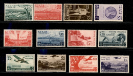 Regno - Vittorio Emanuele III - 1936 - Orazio (398/405 + Aerea 95/99) - Emissione Completa - 13 Valori - Gomma Integra - Andere & Zonder Classificatie