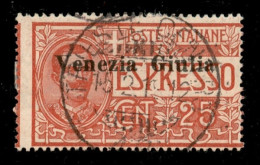 Occupazioni I Guerra Mondiale - Venezia Giulia - 1919 - 25 Cent (1) Usato - Altri & Non Classificati