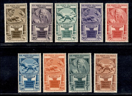 Colonie - Emissioni Generali - 1933 - Cinquantenario Eritreo (23/31 + Aerea 15/21) - Emissione Completa - 16 Valori Nuov - Autres & Non Classés